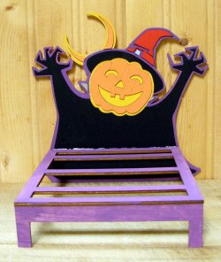 Halloween Bed One inch scale