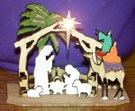 Nativity Scene - Quarter Scale