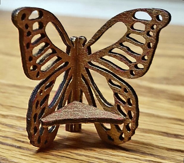 Butterfly Large Scale Chair 1/2" Scale - Click Image to Close