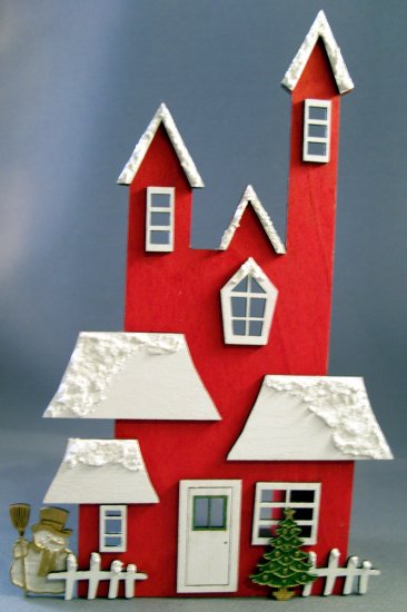 Christmas House Quarter Scale - Click Image to Close