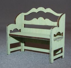 Scroll Bench, 1" scale