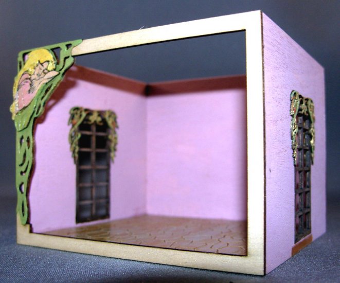 Fairy Room Box - Quarter Scale - Click Image to Close
