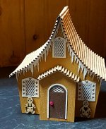 Gingerbread House, Quarter Scale