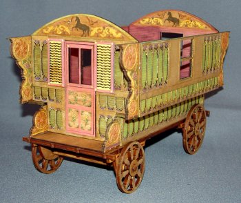Kelayres Gypsy Wagon Kit - Half Scale
