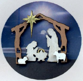 Nativity Scene in a Watch Case