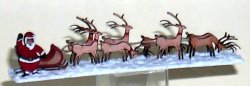 Santa and His Eight Tiny Reindeer